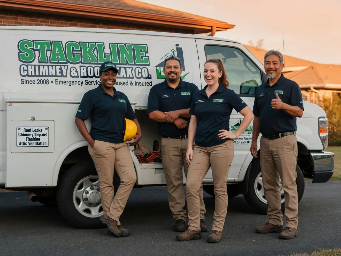 Chimney flashing repair company in Burnt Ranch, CA